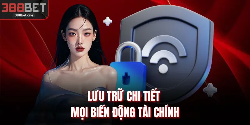 Lưu trữ chi tiết mọi biến động tài chính