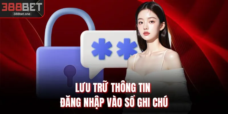 Lưu trữ thông tin đăng nhập vào sổ ghi chú